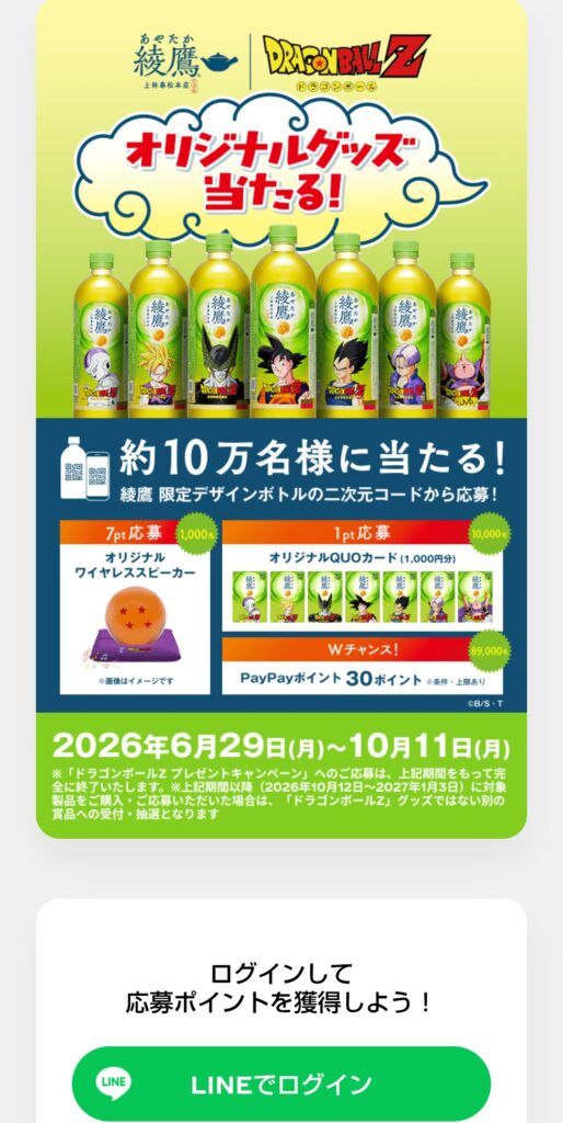 応募画面