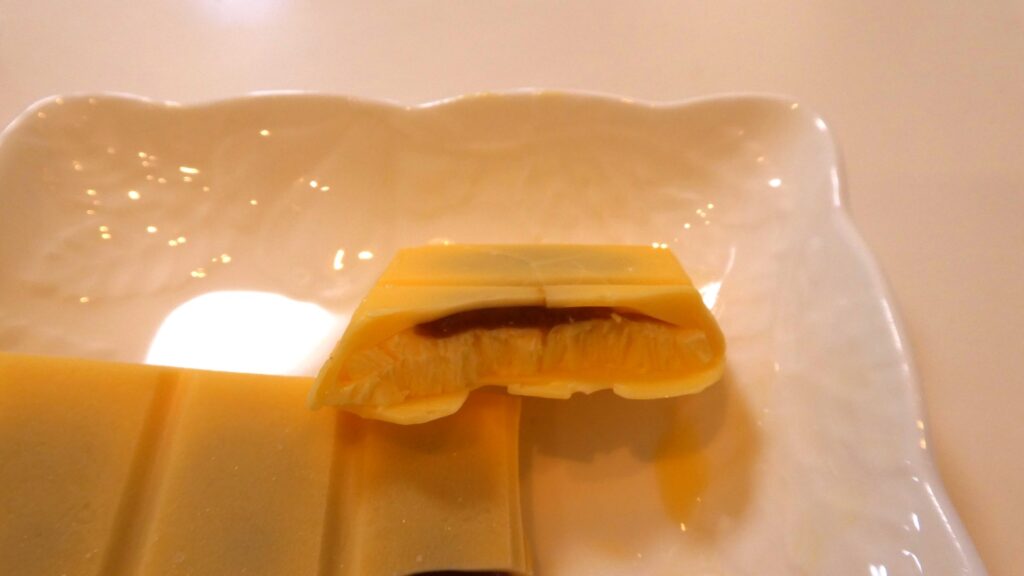 板チョコアイスカラメルプリン味